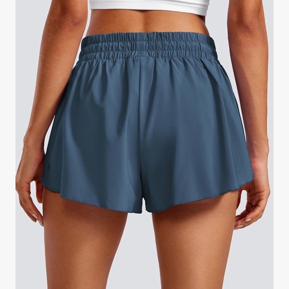 CRZ YOGA 2 in 1 Flowy Running Shorts- Stelindigo - Picture 2 of 6